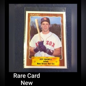 JEFF BAGWELL RARE HOF 1990 Procards Glossy New Britain Red Sox #1324